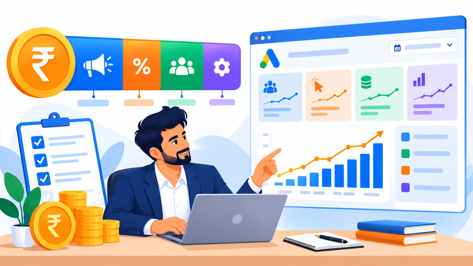 google ads management pricing in india